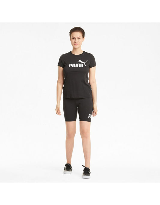 Pantaloncini da ciclismo in cotone organico con logo
