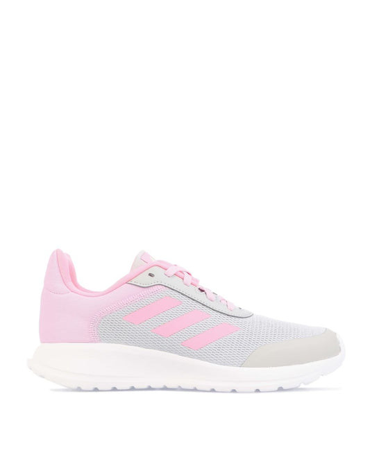 Tênis Adidas Tensaur Run Infantil para meninas em cinza