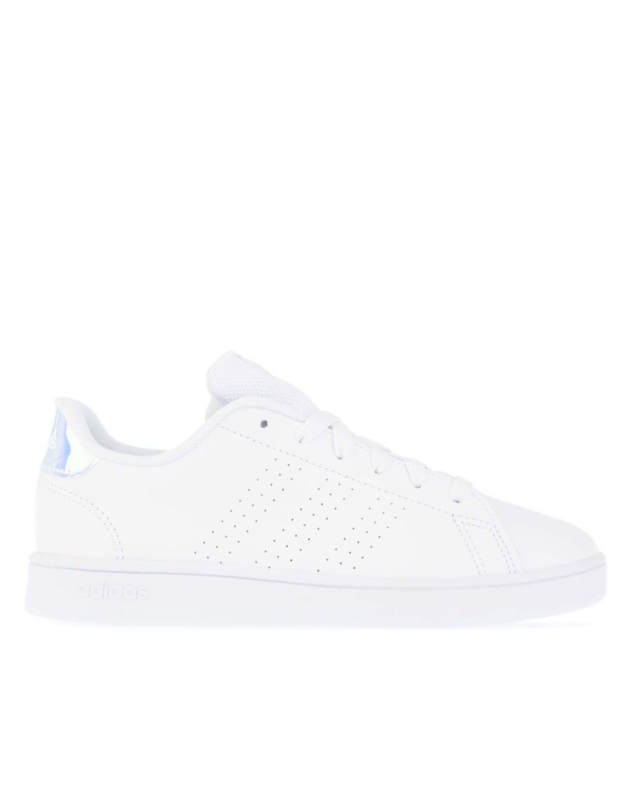 Tênis adidas Advantage Infantil para menina em branco