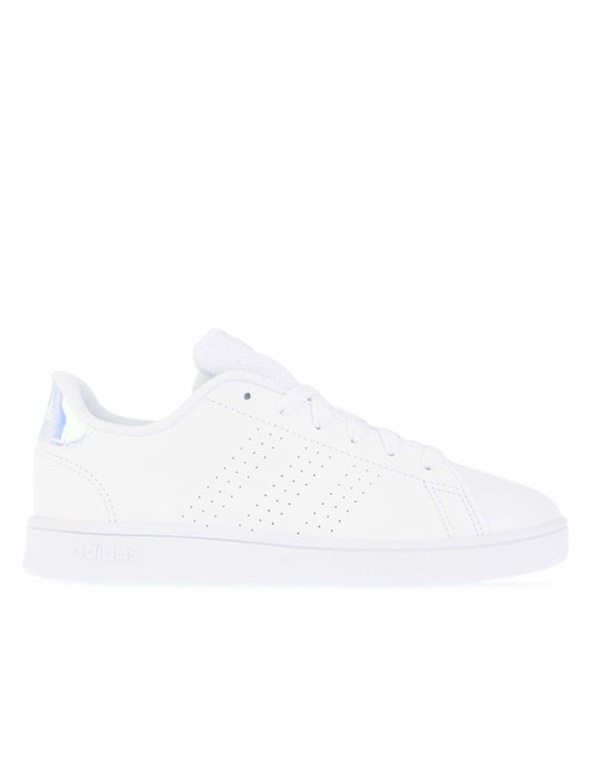 Tênis adidas Advantage Infantil para menina em branco