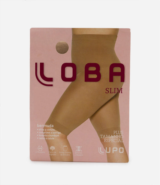 Bermudas moldeadoras sin costuras Curve & Plus Size - Marrón