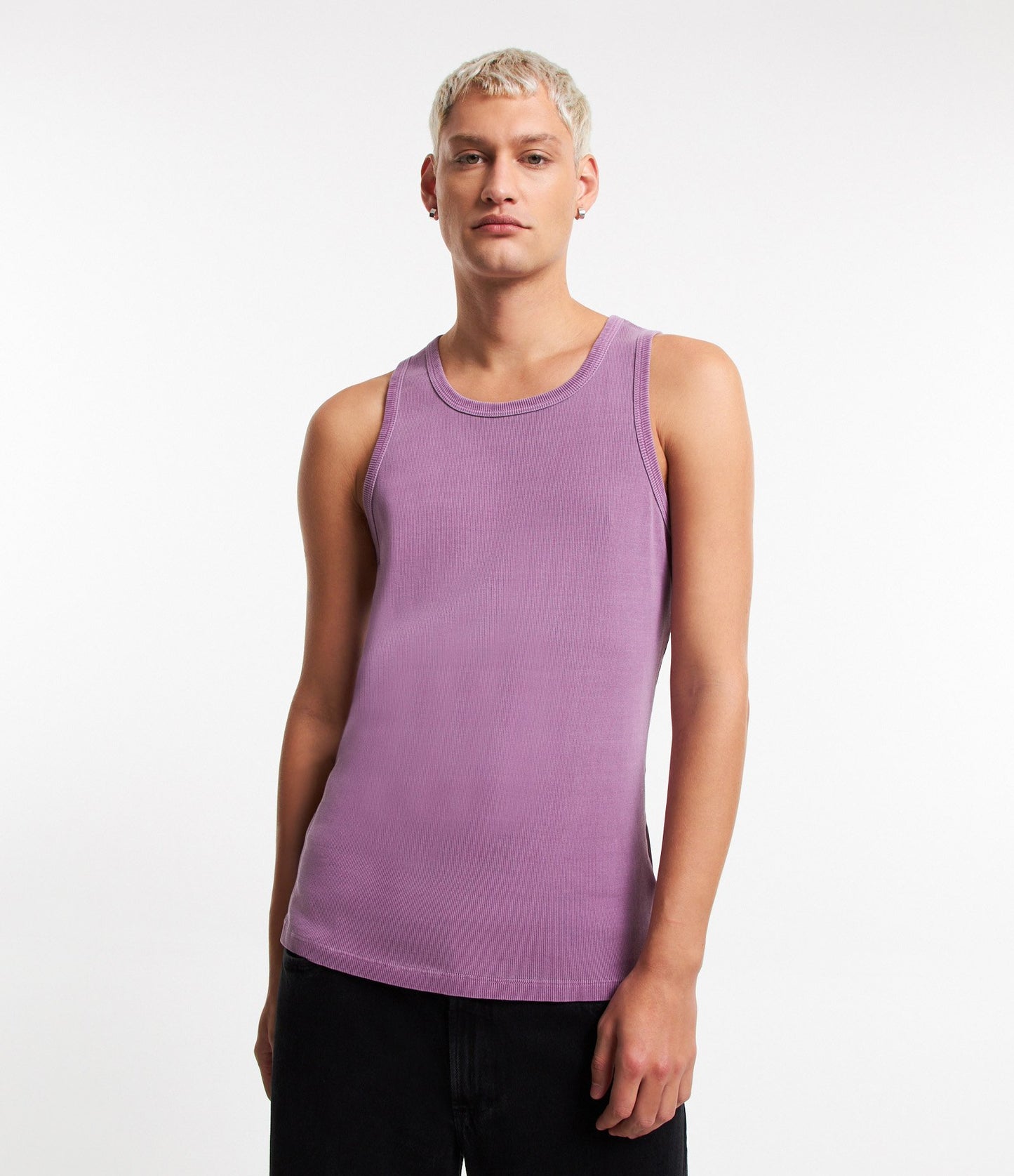 Regulares com nervuras em Washed Purple