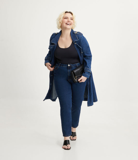 Jeans mamma elasticizzati, Curve e taglie forti, blu