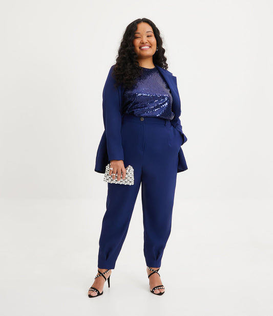 Pantaloni sartoriali blu - Curve e taglie forti