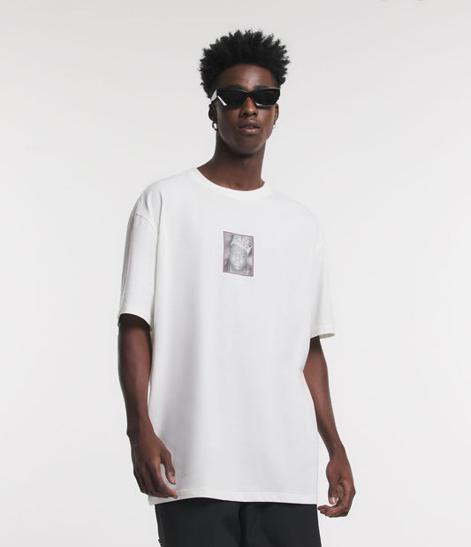 Camiseta de algodão branco do Notorious B.I.G.