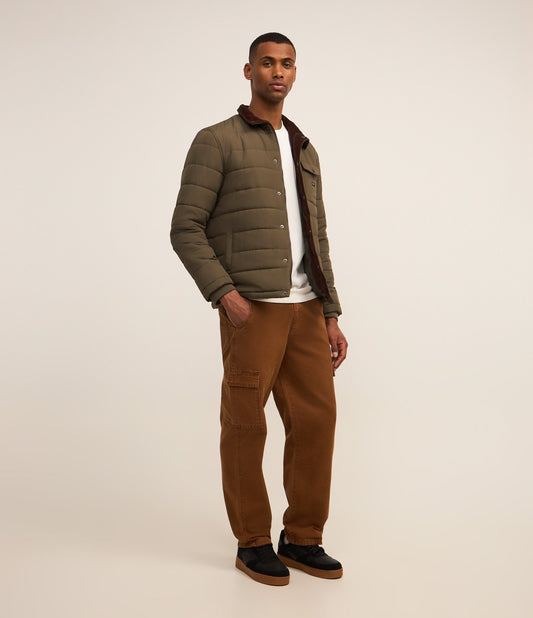 Pantaloni Cargo Pocket Baggy Twill marroni