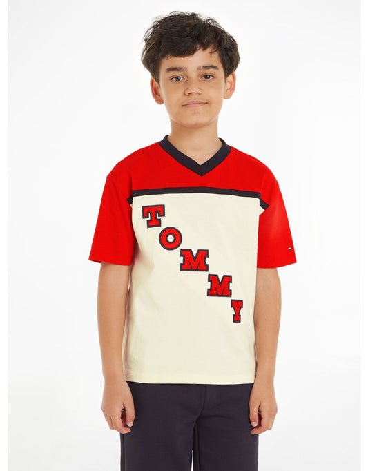 Camiseta Varsity Red para meninos