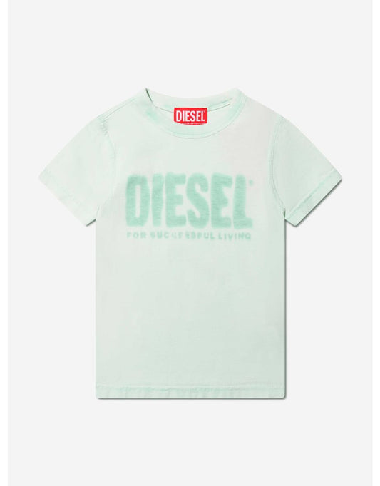 Boys' Green Logo T-Shirt
