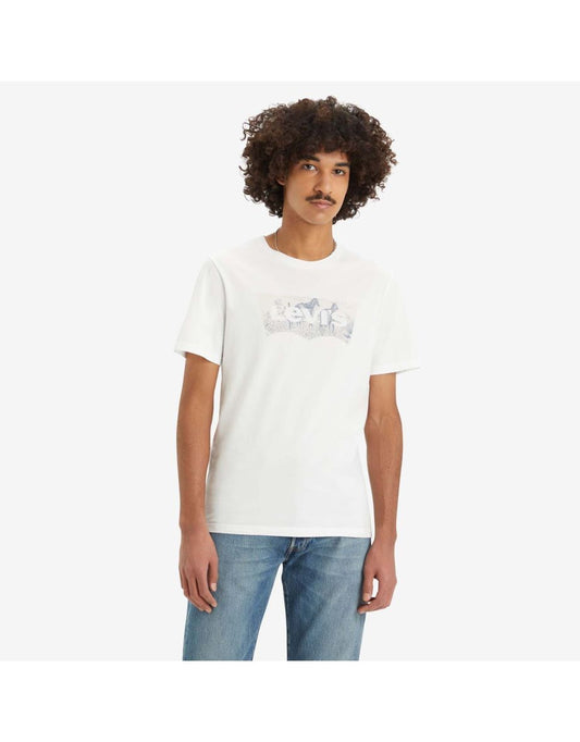 Camiseta Levi's Classic Graphic Blanca, Hombre