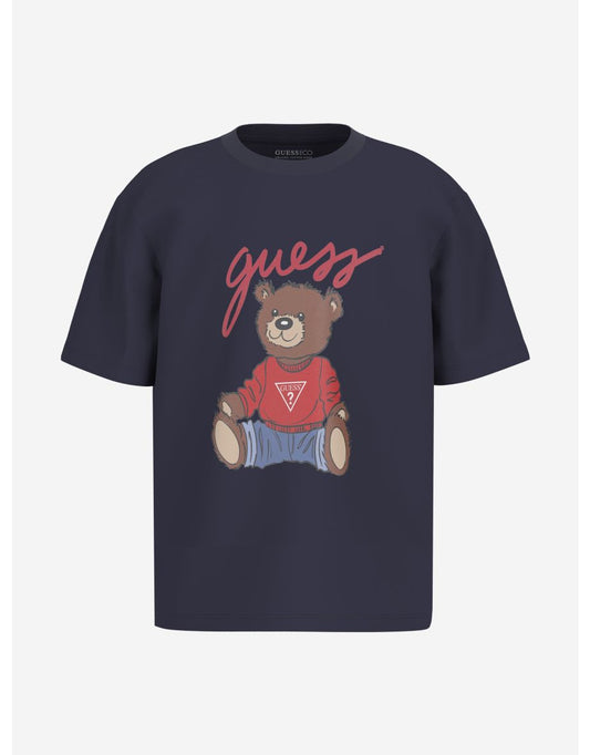 Camiseta osito azul marino para niños
