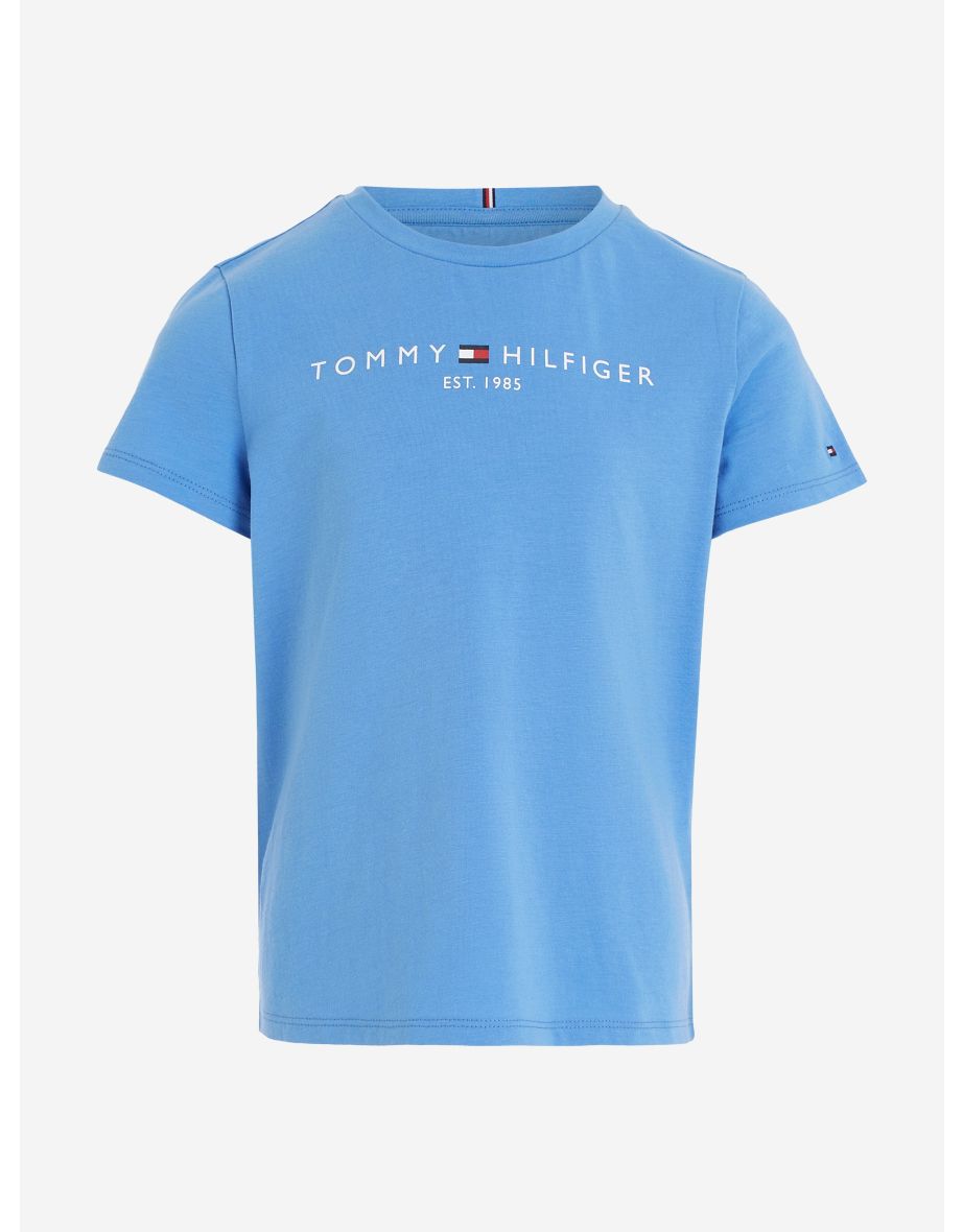 Camiseta azul Essential para niña