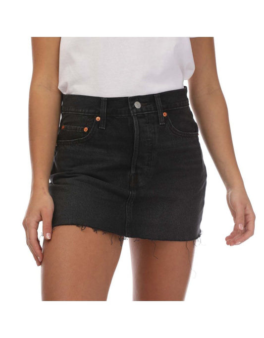 Gonna Icon da donna Levi's in nero