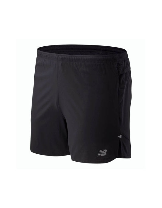 Pantaloncini da corsa e fitness da 5" di New Balance Impact Run Uomo - Nero