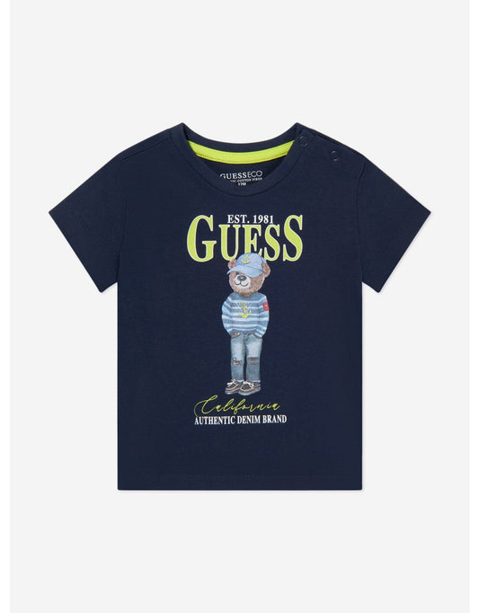 Maglietta Navy Bear per bambini