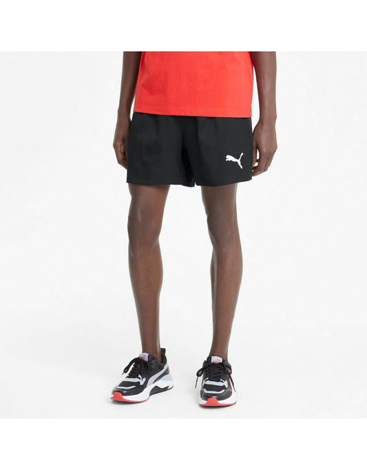 Pantaloncini essenziali con stampa logo piccolo