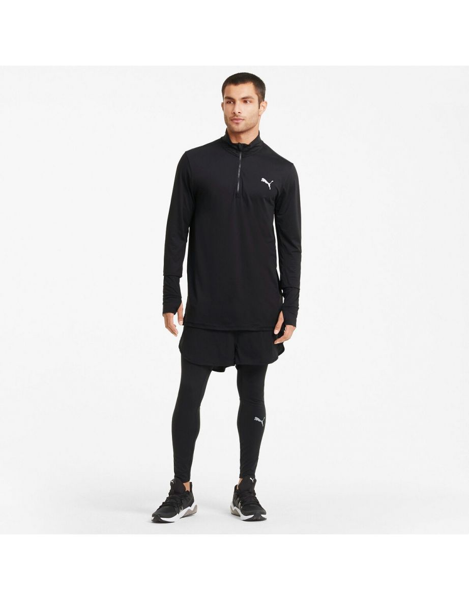 Leggings da running con stampa logo