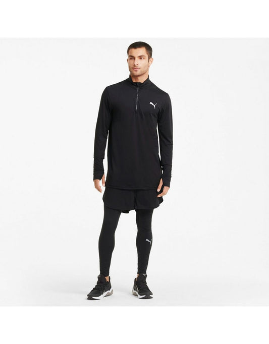 Leggings da running con stampa logo