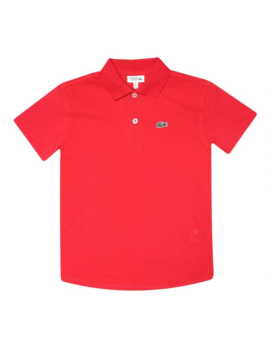 Polo Lacoste Junior Ultra-Light da bambino in rosso