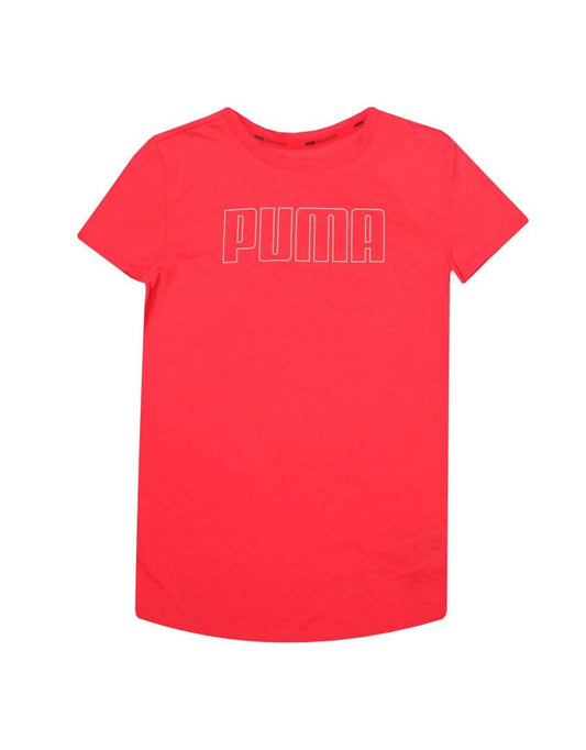 Maglietta Puma Junior Running Training da bambina in rosa