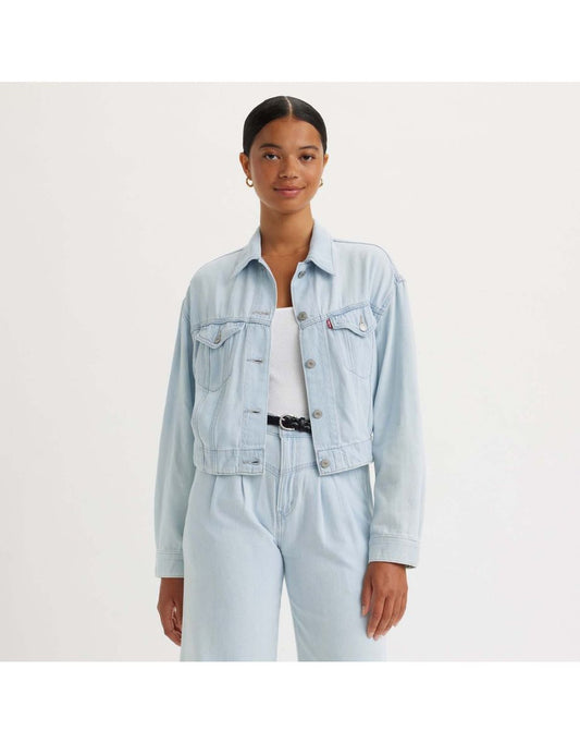 Giacca leggera da camionista Levi's da donna in blu