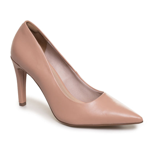 Tacones clásicos de mujer Scarpin nude de Via Marte