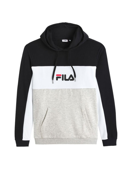Analu Felpa con cappuccio in misto cotone con stampa del logo