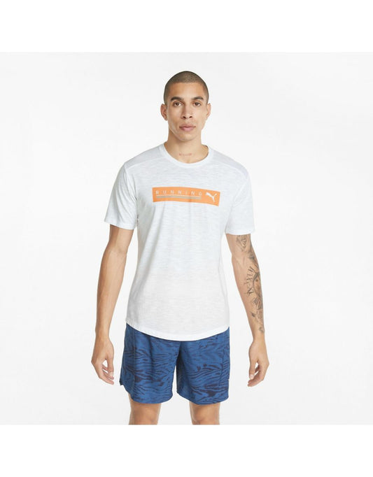 Camiseta de corrida com estampa