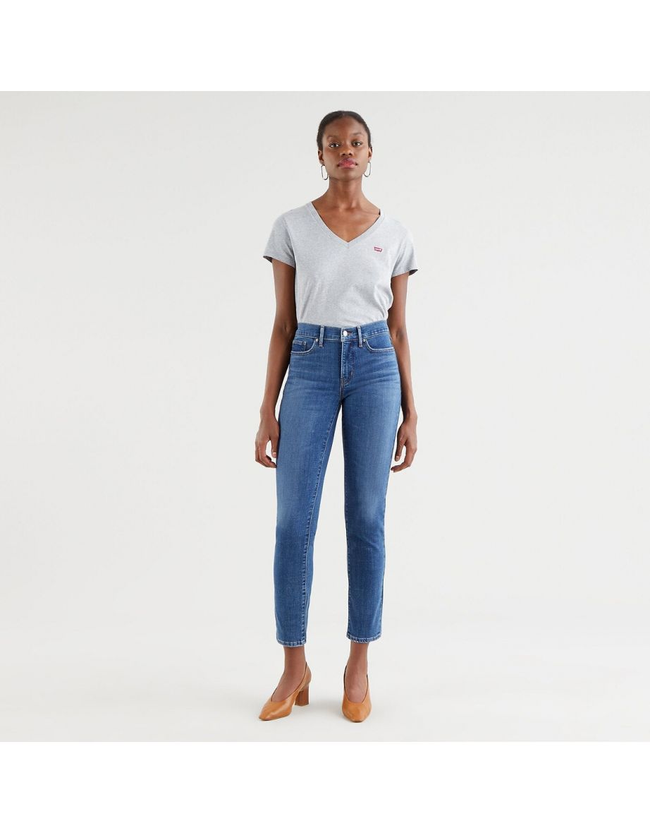 312 High-Waisted Slim Shaping Jeans