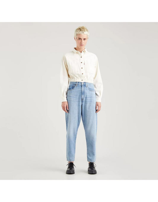 Jeans affusolati a vita alta
