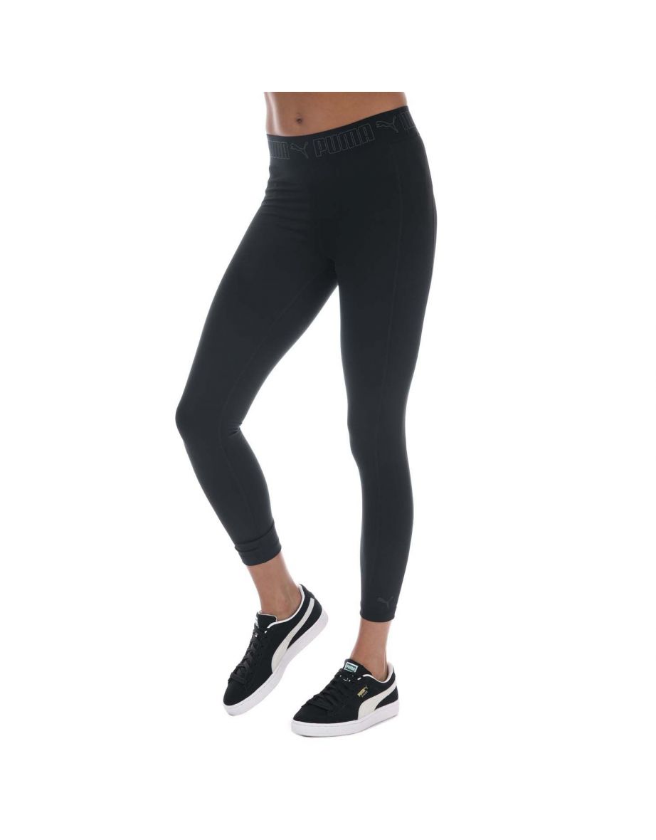 Puma Donna Elastic 7/8 Training Leggings - Nero