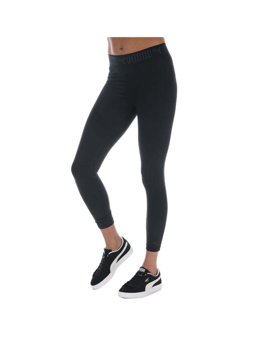 Puma Donna Elastic 7/8 Training Leggings - Nero
