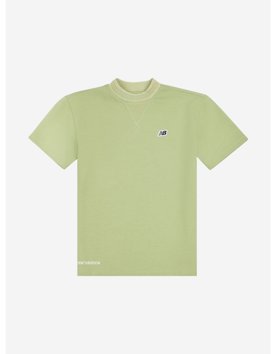 Maglietta New Balance Boys Premium Racing Rib in verde