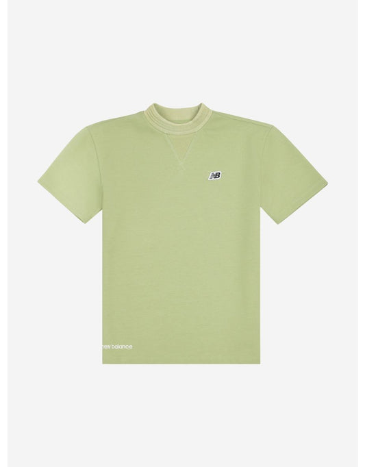 Maglietta New Balance Boys Premium Racing Rib in verde