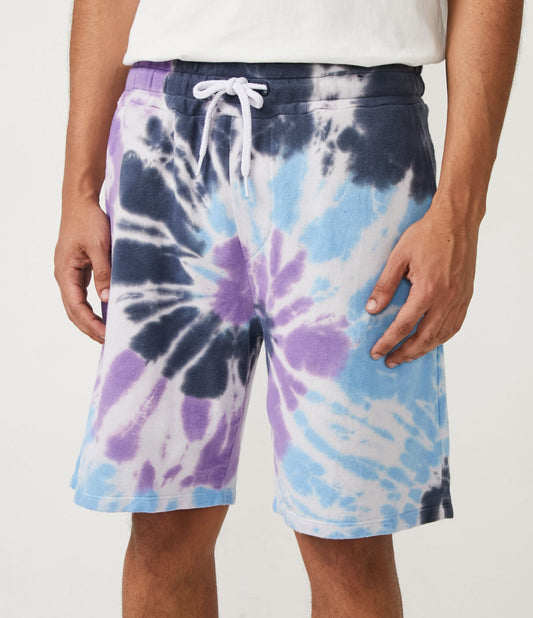 Moletom multicolorido Tie-Dye