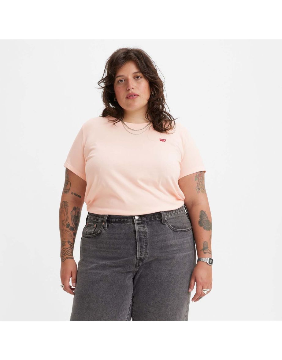 Maglietta Levi's Plus Size The Perfect da donna in rosa