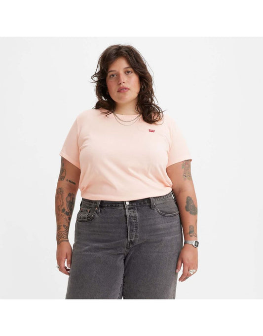 Maglietta Levi's Plus Size The Perfect da donna in rosa