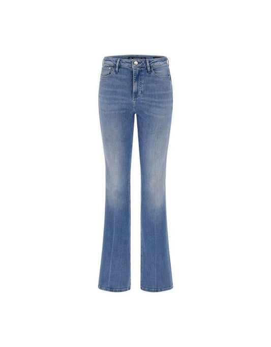 Jeans Flare Denim Sexy - Blue Snowdonia