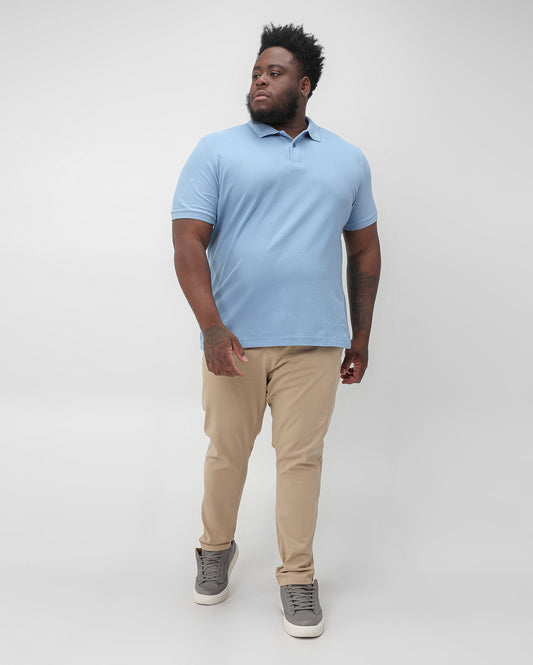 Chino Jeans Bege Plus Size Masculino | Pool Jeans