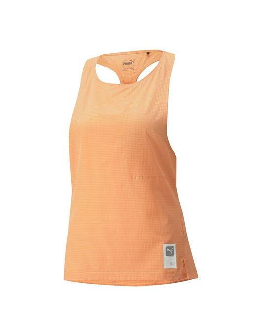 Camiseta de tirantes naranja Puma