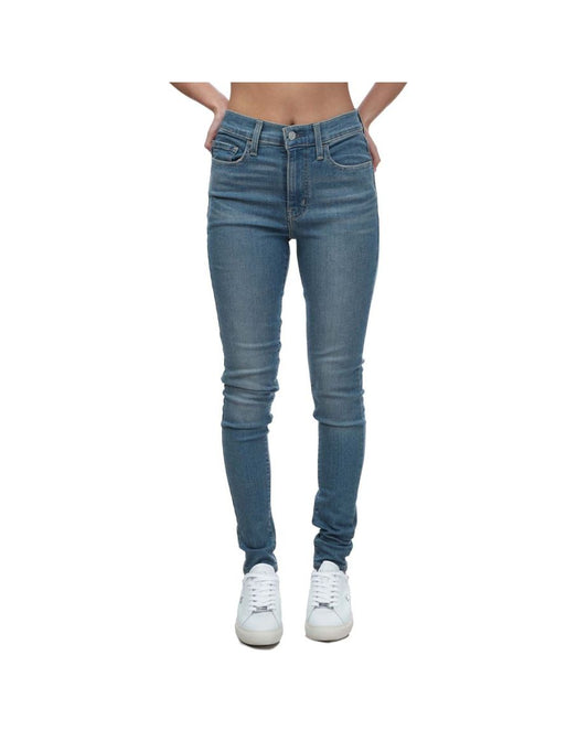 Jeans Levi's 720 Super Skinny a vita alta da donna in blu