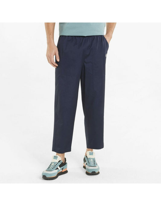 Joggers affusolati in misto cotone riciclato