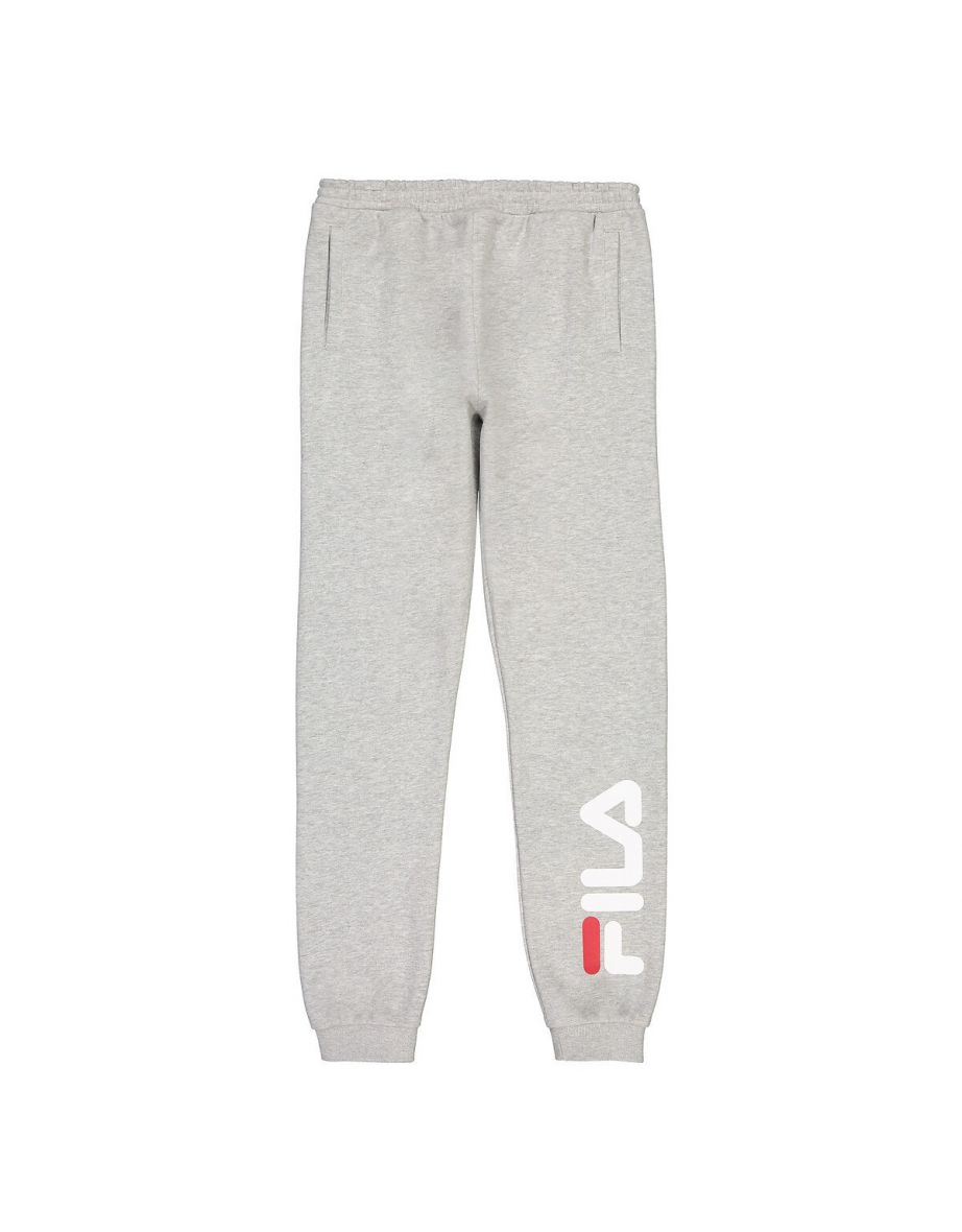 Joggers de algodão orgânico com estampa de logotipo
