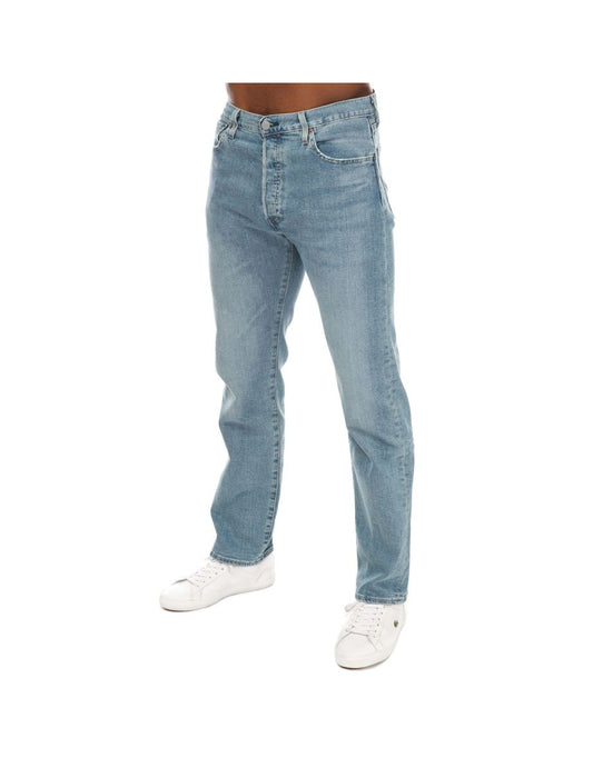 Jeans Levi's 501 Original Bulldog Auburn Blu da uomo