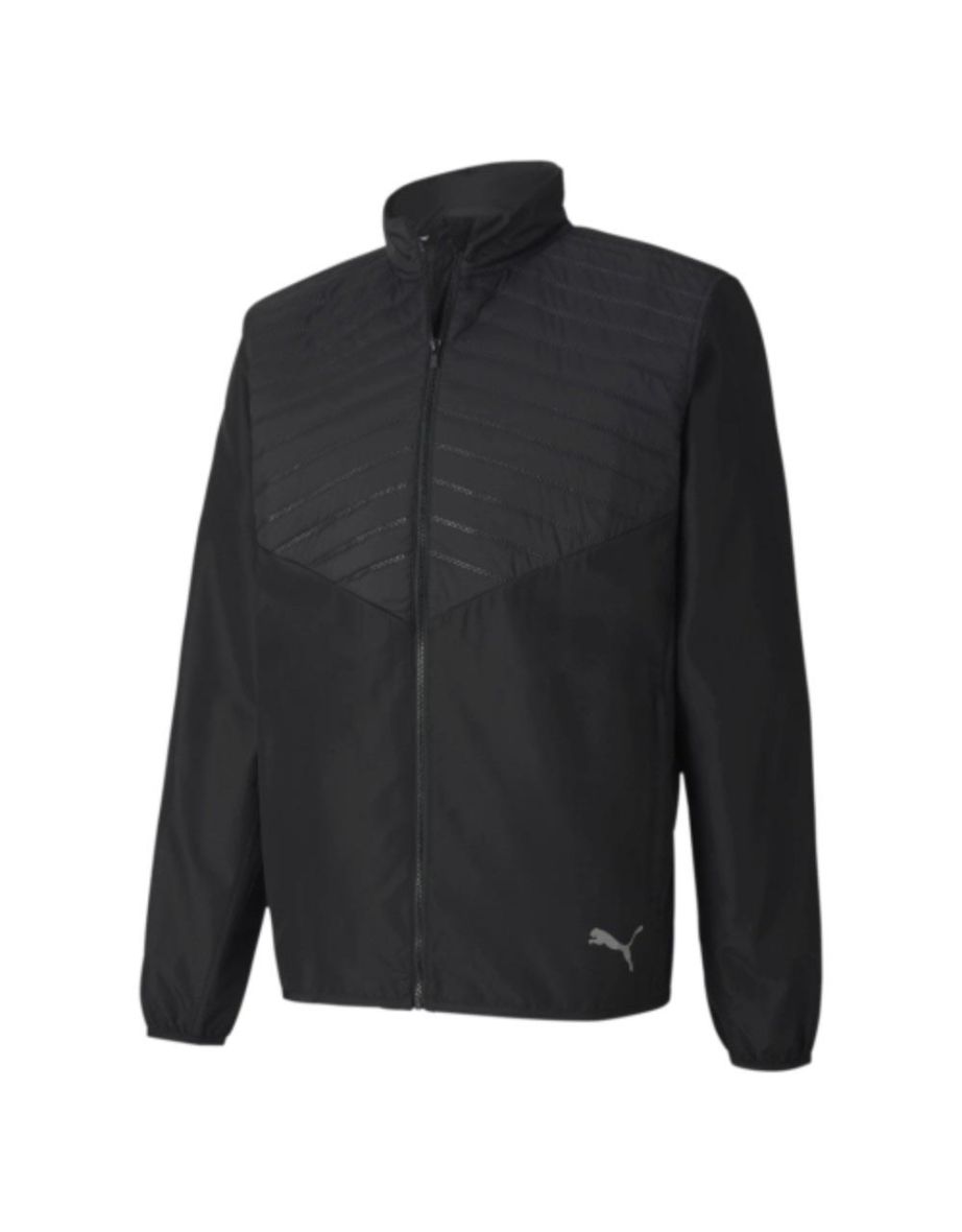 Jaqueta de treinamento de fitness e corrida resistente ao vento para homens Puma Run Favorite - Preto