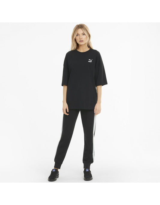 Pantaloni da corsa Iconic T7 TR Classic Puma Nero