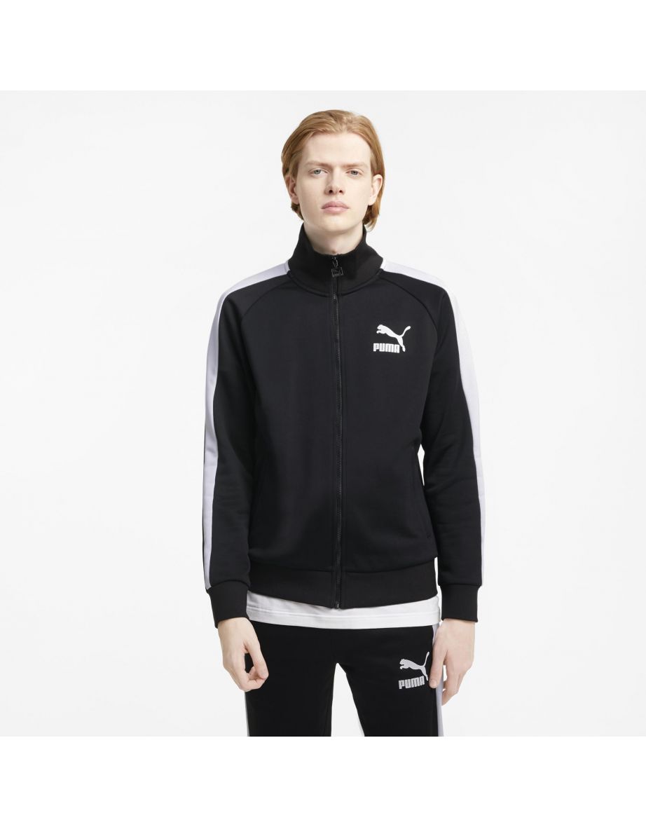 Chaqueta de chándal T7 Iconic de Puma Negra