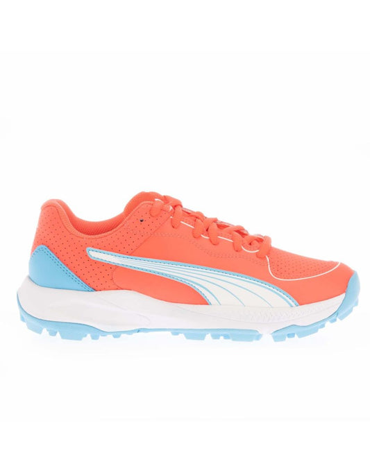 Zapatillas de críquet Puma 24 FH Rosa con suela de goma, hombre