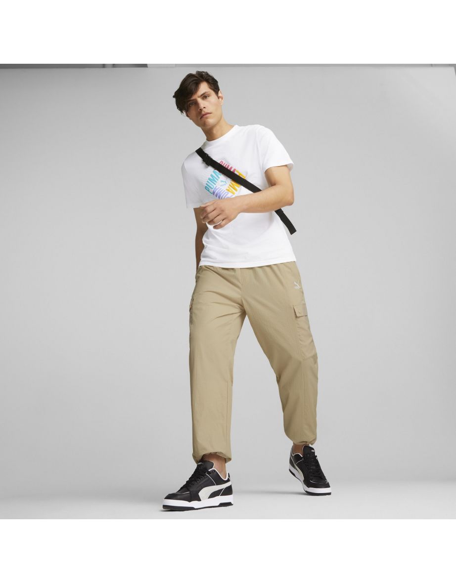 Pantaloni cargo SWxP in sabbia chiara