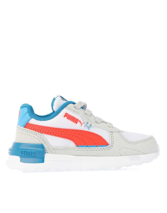 Zapatillas Puma Graviton infantiles de niño en gris