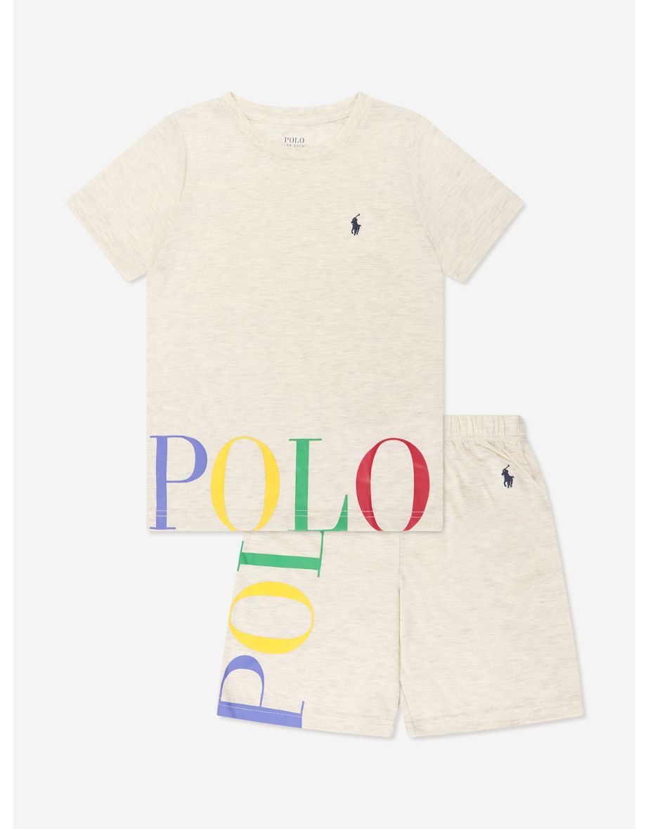 Conjunto de camiseta e bermuda Ivory para meninos